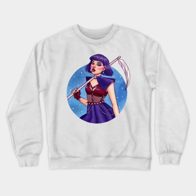 Girl Gang Sailor Saturn Crewneck Sweatshirt by imawonder